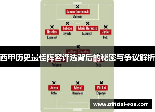 西甲历史最佳阵容评选背后的秘密与争议解析